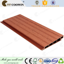 paneles del decking del wpc hechos en fábrica de madera de plástico